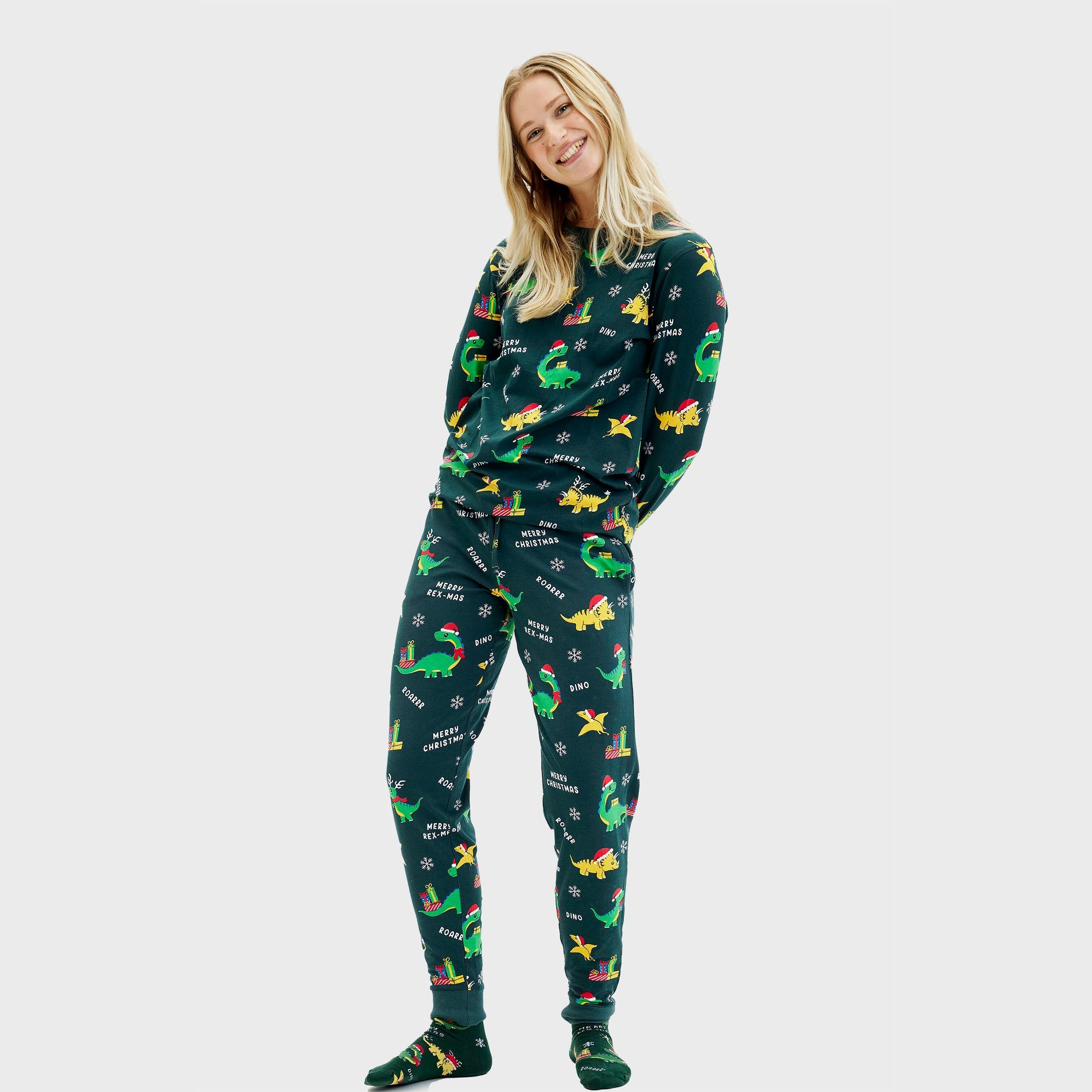 Dino Julpyjamas - Dam